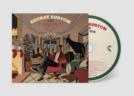 George Burton's 'The Yule Log' - Compact Disc - SIGNED