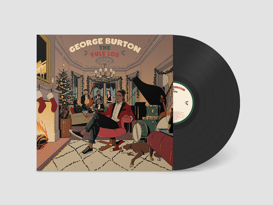 George Burton's 'The Yule Log' - 12" Vinyl Limited Edition - SIGNED