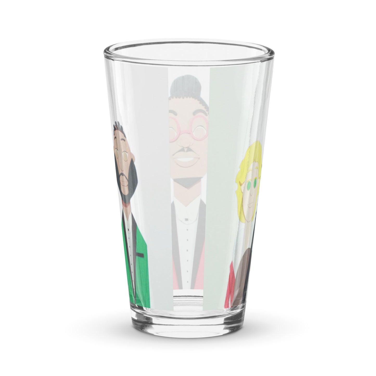 "Meet the Cast" Pint Glass