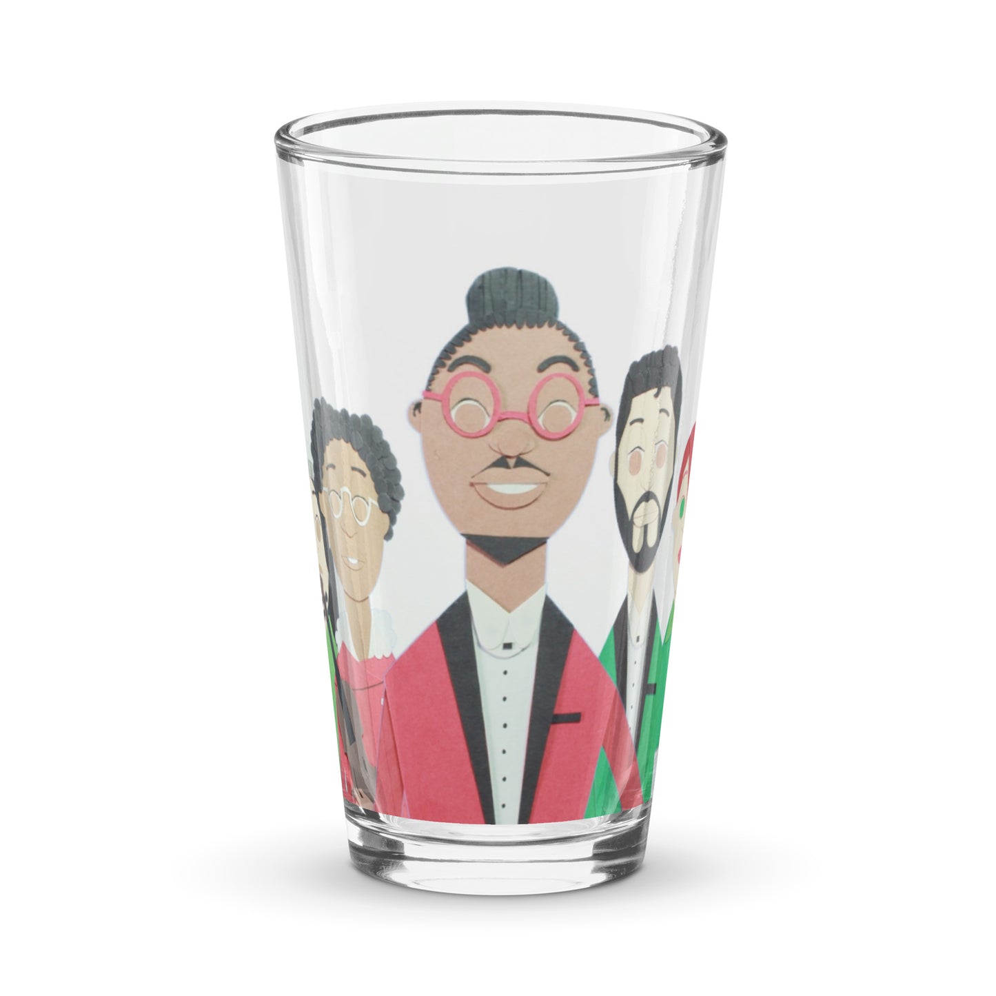 "Meet the Cast" Pint Glass