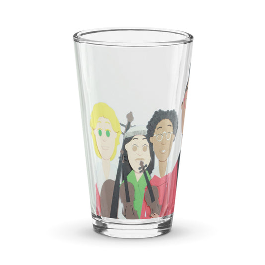 "Meet the Cast" Pint Glass